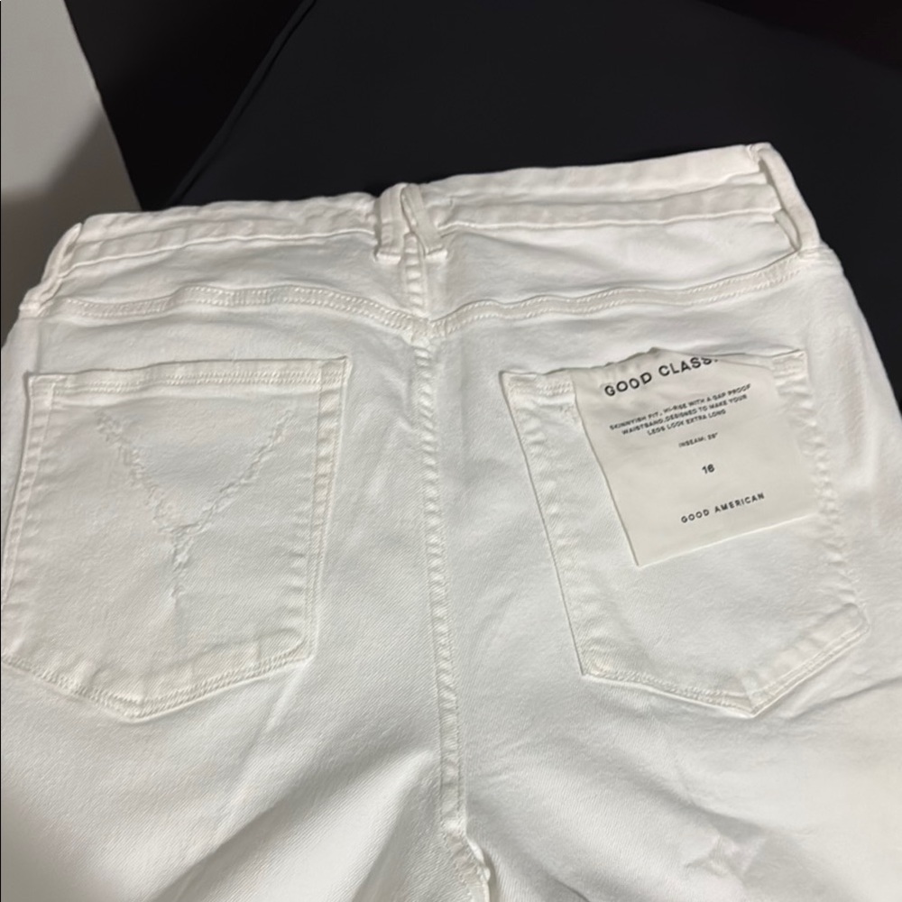 Good American White Jeans